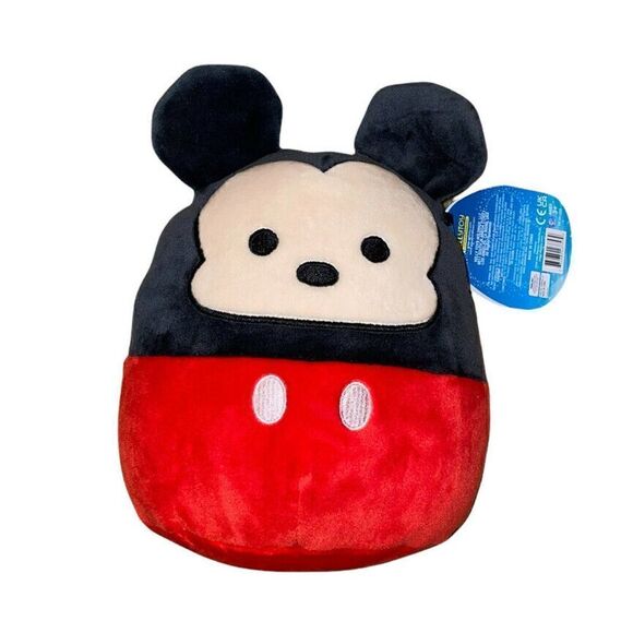 Squishmallows Mickey Mouse Limited Edition 8 Inch Plush Kellytoy NWT Super Soft - Picture 1 of 2
